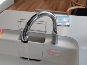 タッチレス水栓への取替　施工後